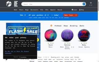 The Bowling Factory website