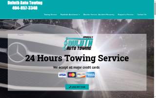 Duluth Auto Towing website