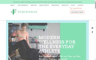 Functionize Health & Physical Therapy - Dunwoody website