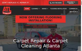 Atlanta Carpet Repair & Cleaning website