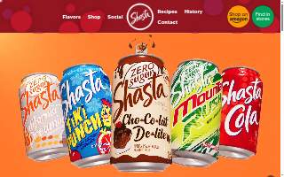 Shasta Coffee website