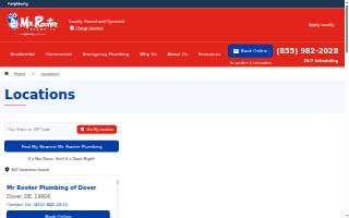 Mr. Rooter Plumbing of East Point website