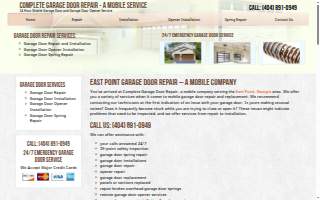 Prodigy Garage Door website