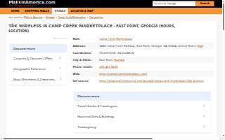 TPK Wireless - Camp Creek website