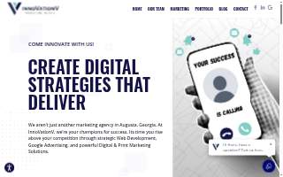 InnoVationV of Evans website