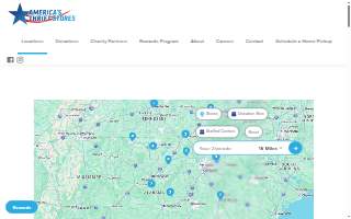 America's Thrift Stores & Donation Center of Evans website