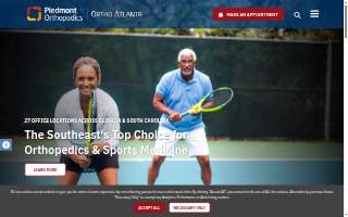 Piedmont Orthopedics | OrthoAtlanta website