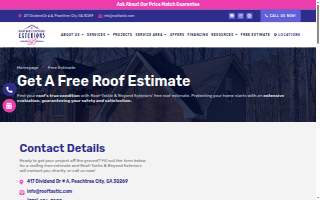 Roof-Tastic & Beyond Exteriors website