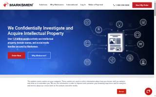 Marksmen Construction Inc website
