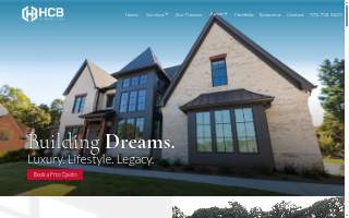 HCB Construction website