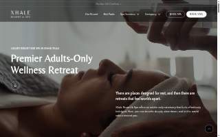 Xhale Bar & Grill website