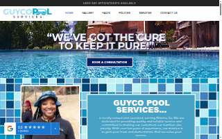 Guyco Pool Services website