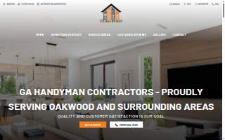 GA Handyman Contractors website