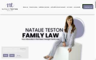 Natalie Teston Family Law website