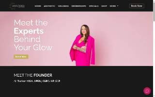 Unfiltered Beauty Medspa website
