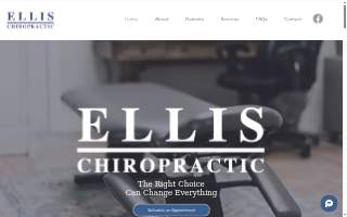 Ellis Chiropractic Clinic: Nicholas Tony DC website