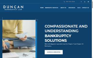Duncan Bankruptcy Law website