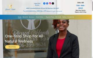 Blessed Hands Wellness Spa LLC website
