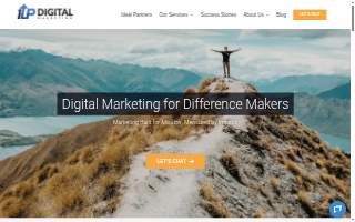 1UP Digital Marketing website