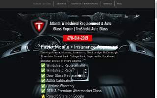 TruShield Auto Glass of Hampton website