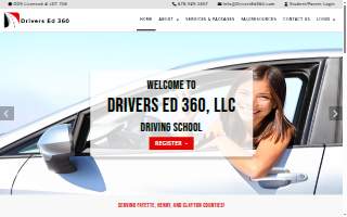 Drivers Ed 360, LLC website
