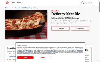 Pizza Hut of Hinesville website