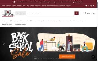 Red Gate Home Furnishings website