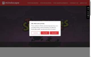 Mindscape Escape Rooms website