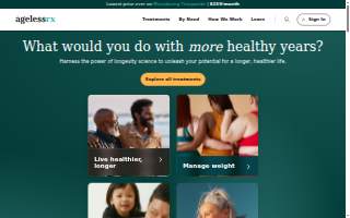 Ageless Men’s Health website