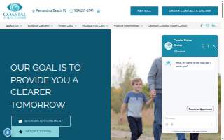 Coastal Vision Center - St Marys website