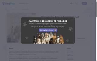 Dog Spa by Amy website