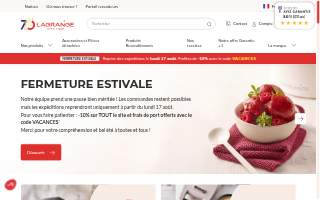 LaGrange Climate Storage website