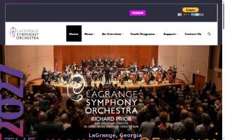 LaGrange Symphony Orchestra website