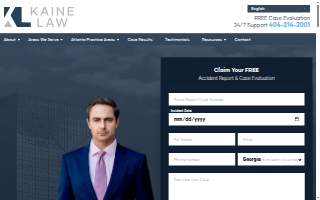 Kaine Law website