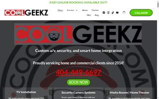 Cool Geekz website