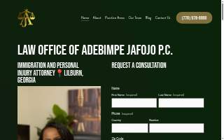 Adebimpe Jafojo, PC website