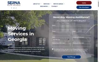 SERNA ELITE Movers website
