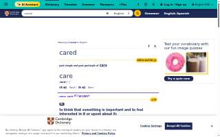 Cared By Sisters website