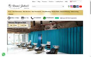 Hair Players Salon website