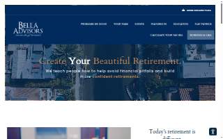 Bella Advisors Inc website