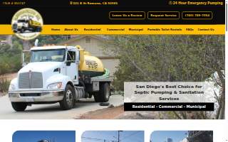 Sludgebusters Septic website