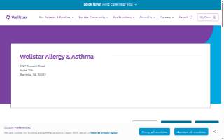 Wellstar Allergy & Asthma of Lithia Springs website