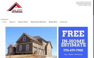 All City Exteriors LLC website