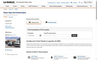Beast Vape And Smoke Depot website