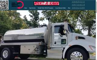 One Way Septic website