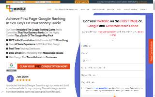 Infintech Designs - Atlanta Web Design, SEO, & Digital Marketing Company website