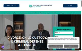 Shakhan & Wilkerson Law of Macon website