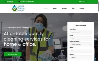Augusta Cleaning Services website