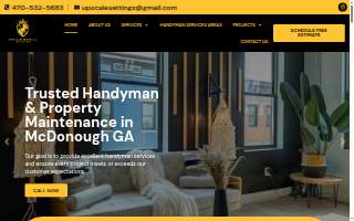 Upscale Settingz LLC website