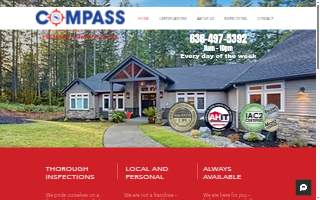 Compass Property Inspections website